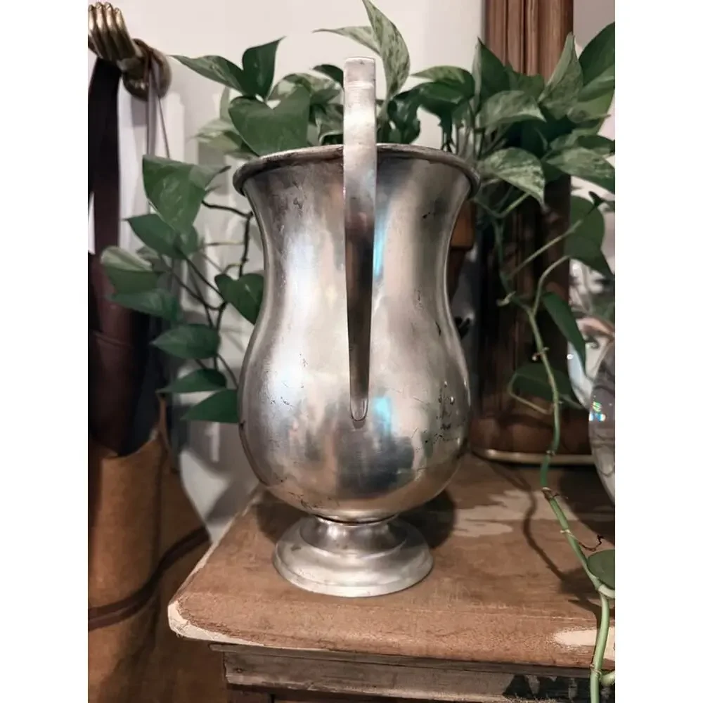 Pottery Barn Large Silver Plate 